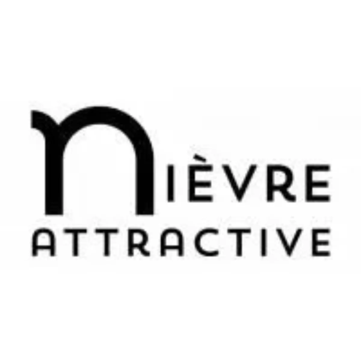 Logo noir et blanc de Nièvre Attractive
