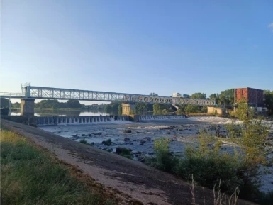 Vue sur le Barrage de Saint-Léger-des-Vignes