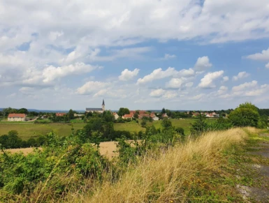 Vue depuis la route du Bourg de Saint-ouen-sur-Loire